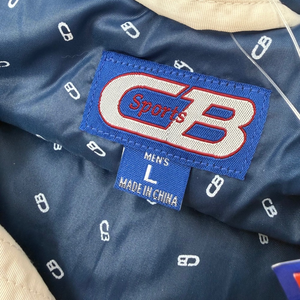 CB Sports Mens Large Primaloft Hooded Jacket Stone Navy CBM1004H NEW - Picture 4 of 8